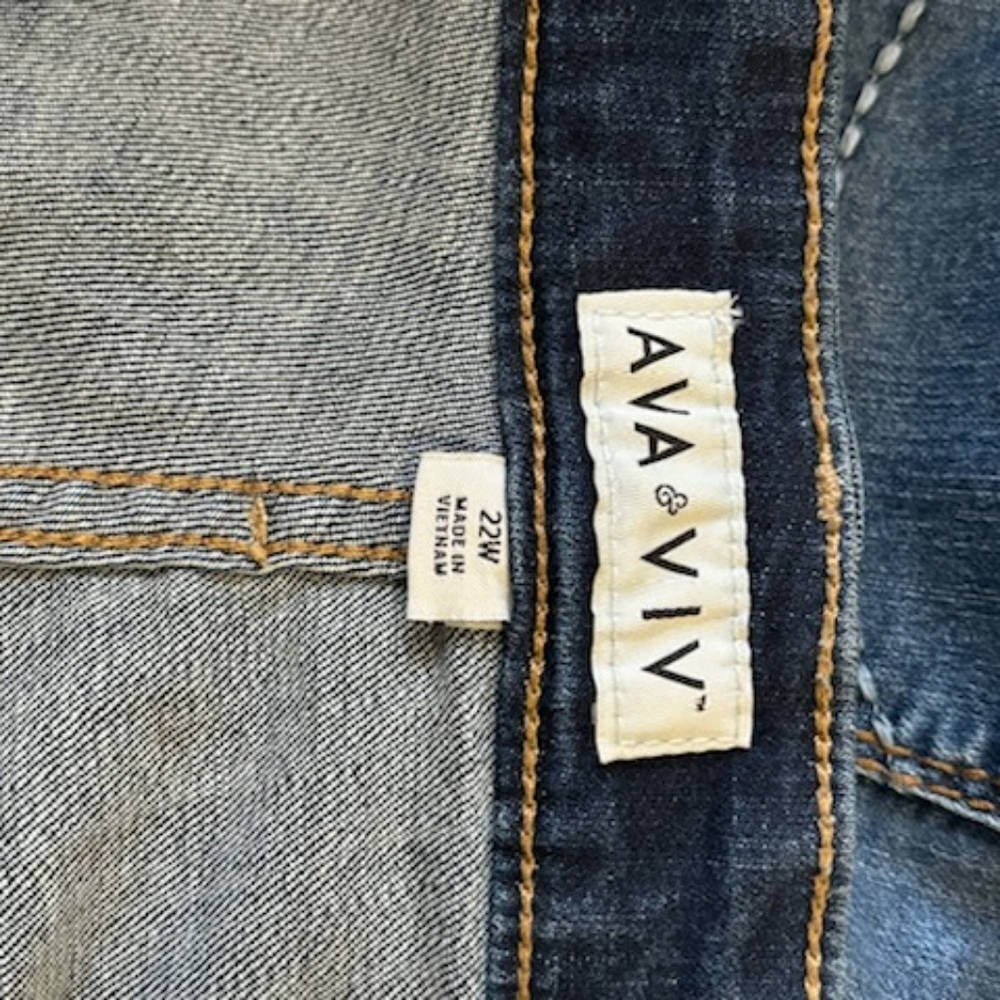 Skinny jeans size 22